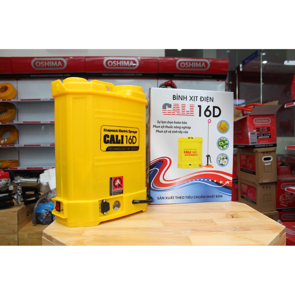 Bình xịt điện Cali 16D