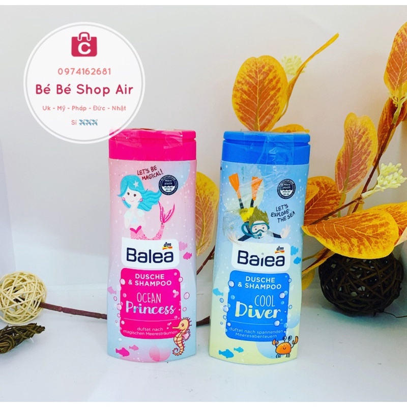 sữa tắm balea dm 300ml của Đức