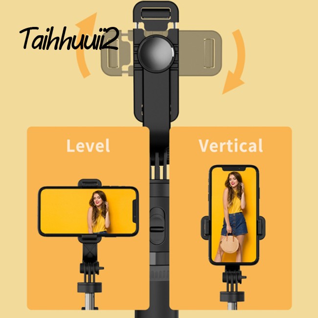 Huuii L05 Extended Bluetooth Selfie Stick Stable Camera Stand Tripod Remote Control Selfie Stick