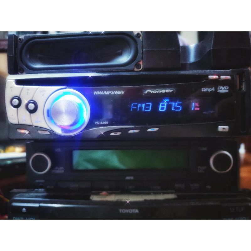 Máy phát nhạc Pioneer Ps 8209 Usb/ Cad thẻ nhớ/DVD /RADIO /AUX /Mp4/ loại 1 din giành lắp chung cho các hãng xe