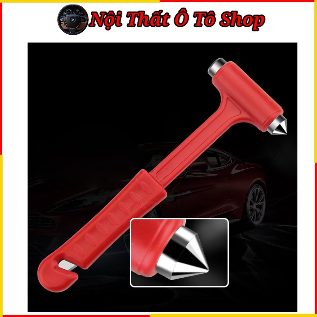 Búa Thoát Hiểm Ô Tô Phá Kính Khẩn Cấp An Toàn Đa Năng Cho Xe Hơi | Phụ Kiện Nội Thất Ô Tô Shop