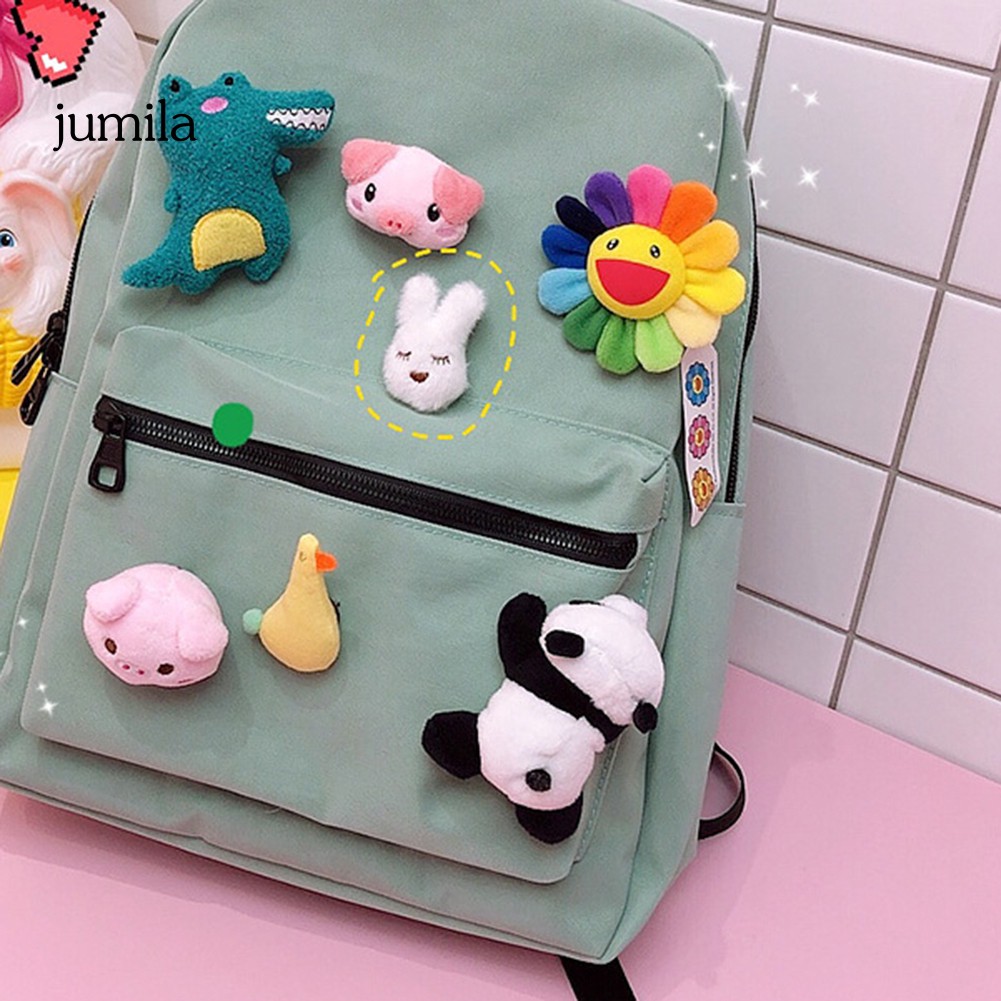 JULA Cartoon Mini Patrick Pikachu Duck Plush Doll Brooch Pin Shirt Bag Badge Decor