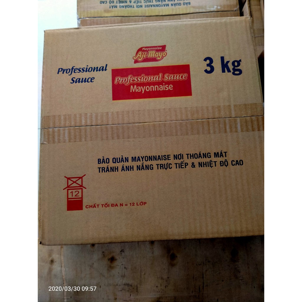 Xốt Mayonnaise Aji-mayo Professional Sauce 3kg