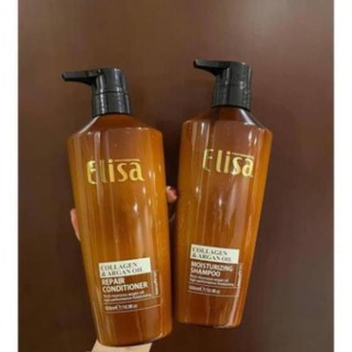 [ Xả Kho ] Cặp Dầu Gội Xả Dưỡng Sinh ELISA 500ml