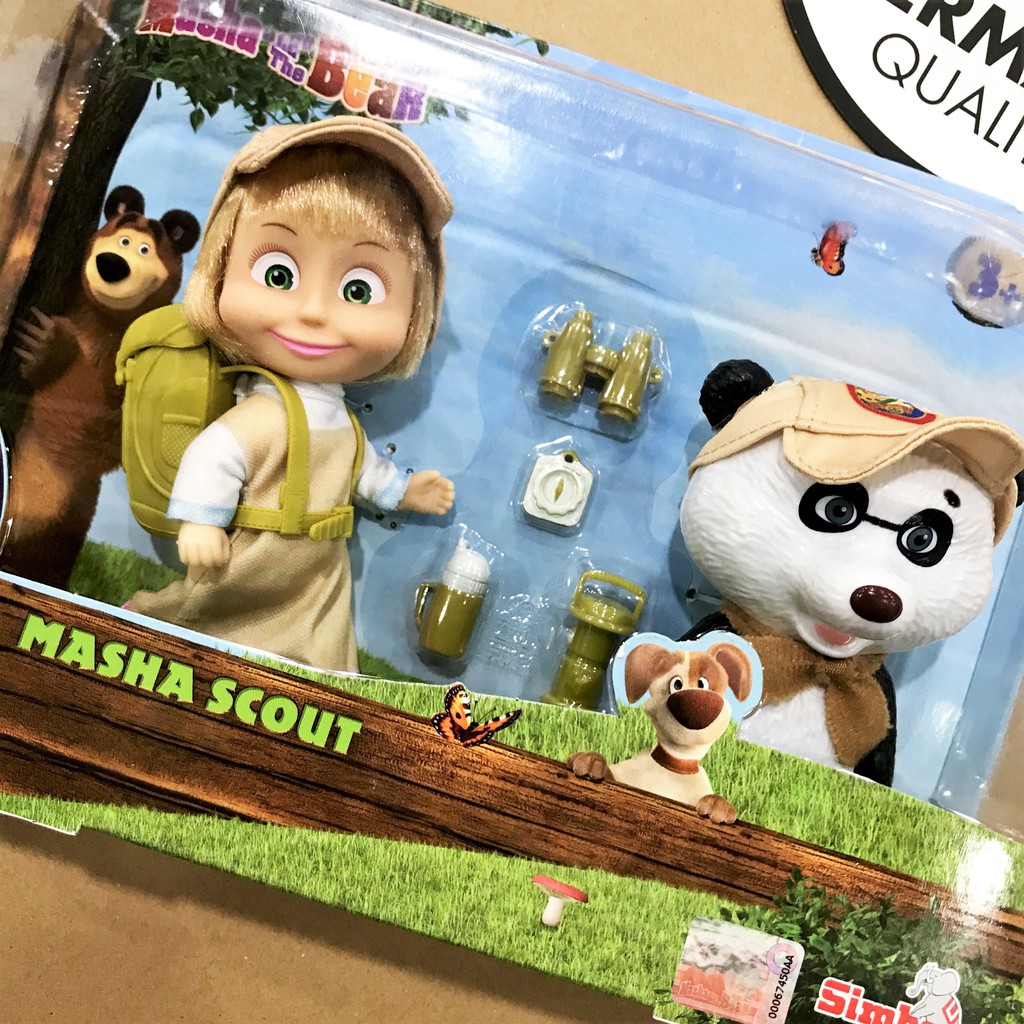 Đồ Chơi Búp Bê MASHA AND THE BEAR Masha Scout 109301056 - Simba Toys Vietnam