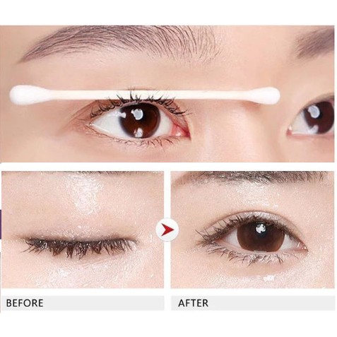 Mascara 4D ZRANMI đầu mảnh chống thấm nước uốn cong kéo dài lông mi