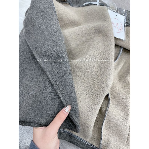 [Ảnh thật+Video]Áo khoác cổ vest dáng ngắn, túi hộp dày đẹp, ấm áp.Áo khoác dạ nữ thời trang mùa đông. | BigBuy360 - bigbuy360.vn