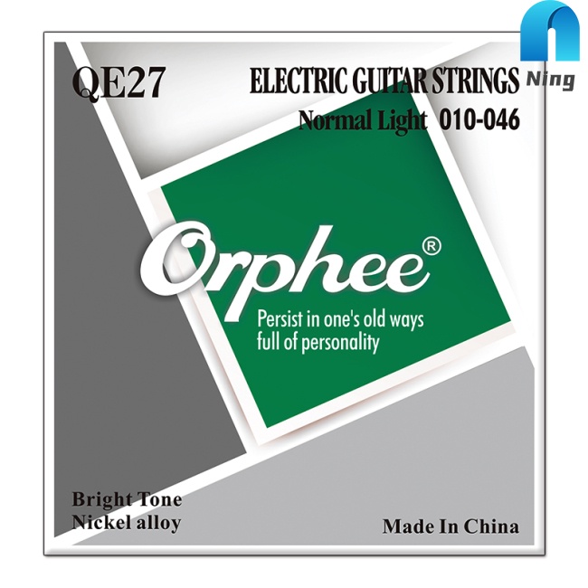 Set 6 Dây Đàn Ghi Ta Điện Chuyên Nghiệp Mạ Niken Hợp Kim Mạ Niken QE23 / QE25 / QE27 / QE29