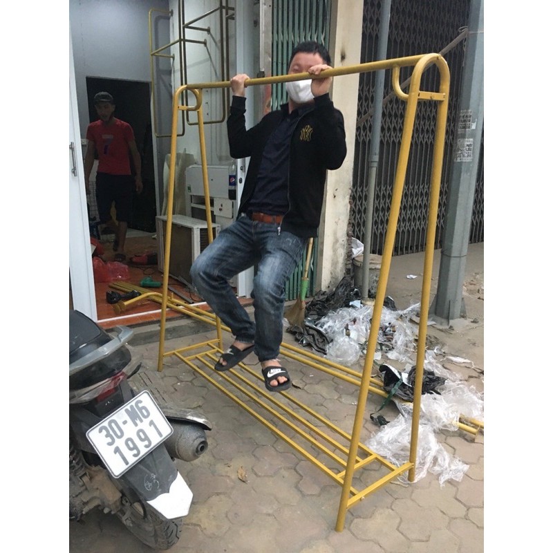 ( LOẠI DÀY / Ảnh thật ] KỆ TREO VÁY CƯỚI - SÀO TREO ÁO DÀI - KỆ TREO SHOP
