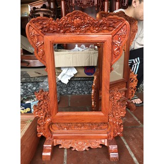 Khung ảnh thờ đôi hoa mai
