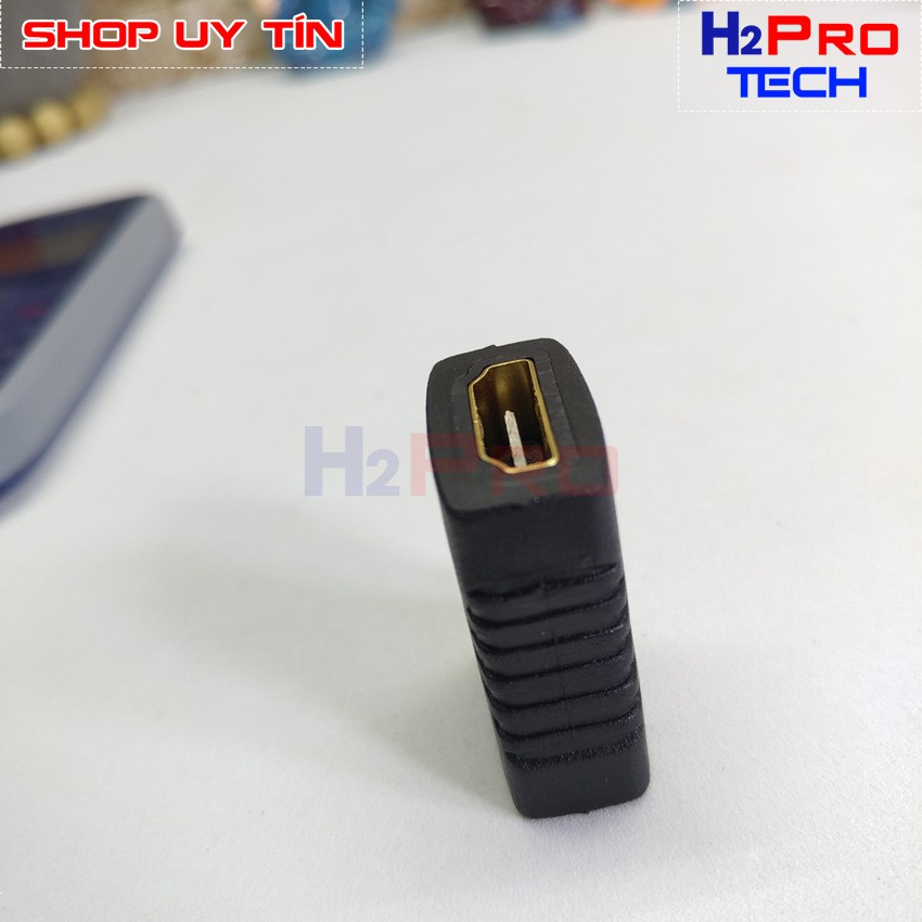 Đầu nối hdmi 2 đầu cái nối thẳng hoặc vuông góc sử dụng kết nối 2 cáp hdmi hoặc nối dài hdmi ( 1 chiếc )