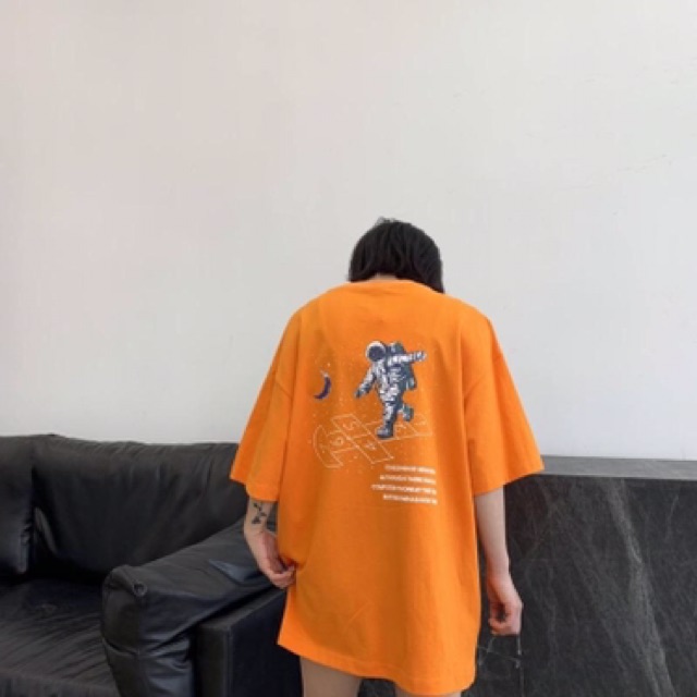 ÁO THUN PHI HÀNH GIA UNISEX TAY LỠ FORM RỘNG AU025 | BigBuy360 - bigbuy360.vn