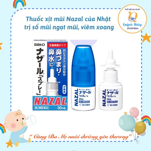 Xịt mũi Nazal Nhật