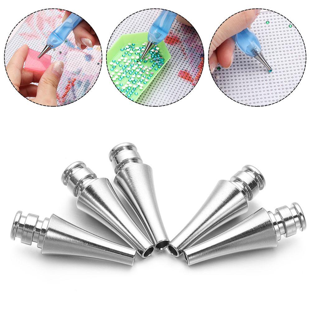 1 / 3 / 5 Đầu Thay Thế Cho Bút Thêu Thủ Công DIY Tiện Dụng