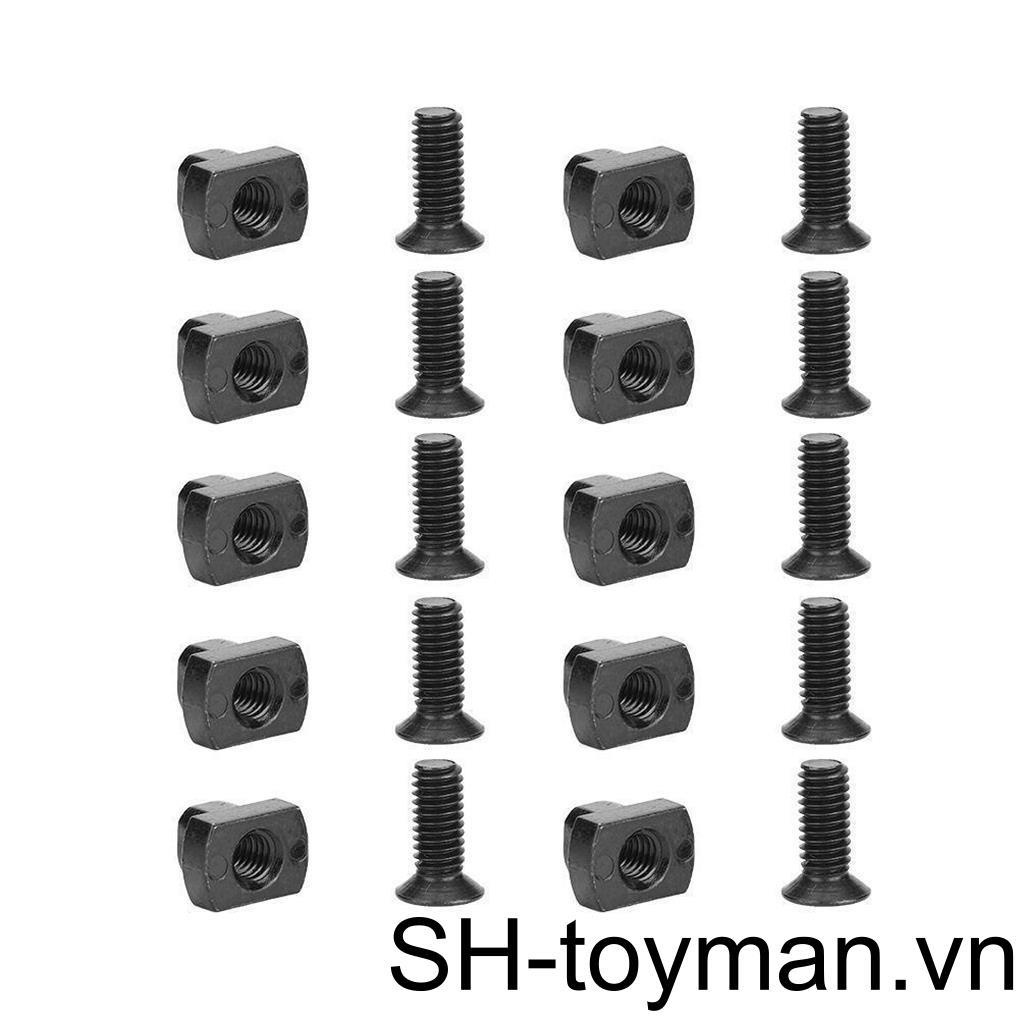 Bộ 11 Ốc Vít Và Đai Ốc Thay Thế Cho Dụng Cụ Đi Săn MLOK