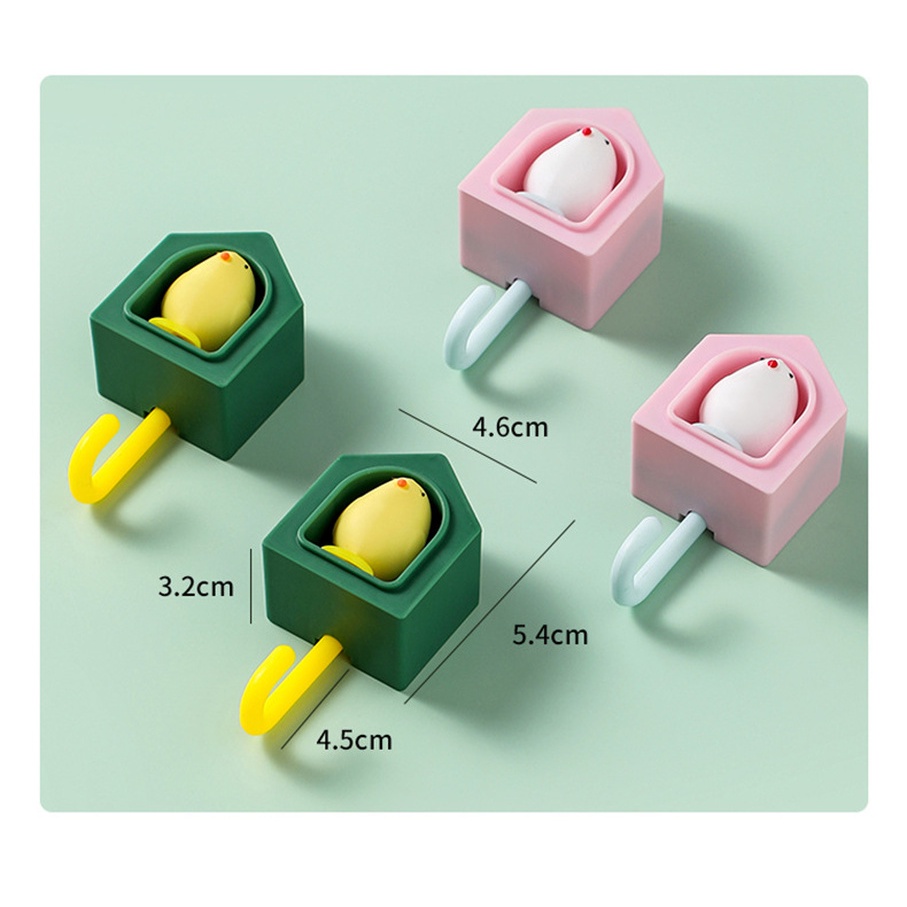 Móc Treo Khăn Tắm Gắn Tường Hình Chú Chim Độc Đáo Tiện Dụng