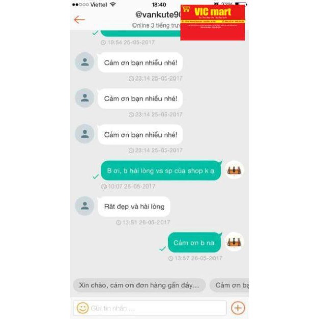 VIC mart_  Vali vải dù VL06