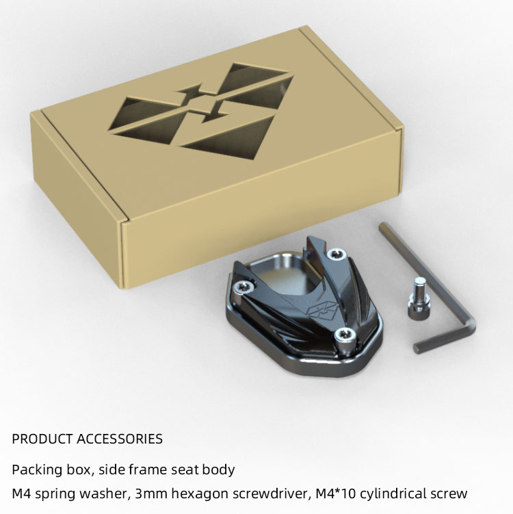 Miếng lót chân chống xe mô tô chất lượng