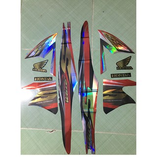 Tem wave S đỏ đen crom 2006-2021
