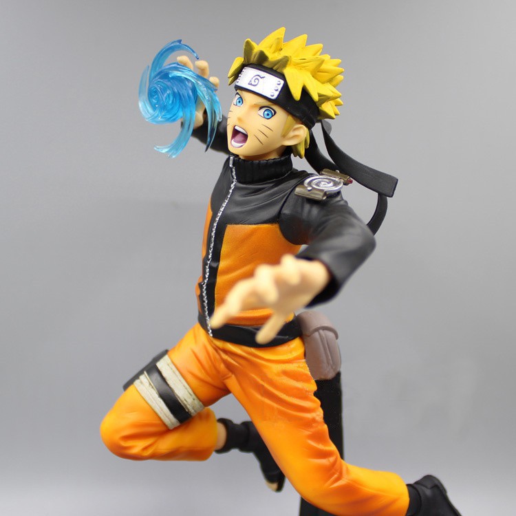 Mô hình Naruto Rasegan siêu ngầu cao 18cm có chân đế đi kèm, fullbox