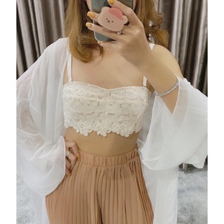 Áo bralette ren xuất
