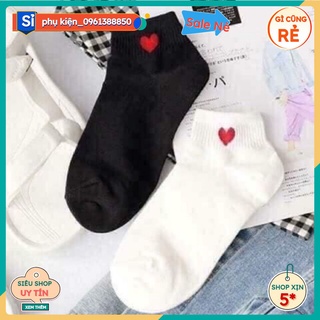 Tất tim cố ngắn hàng siêu đẹp