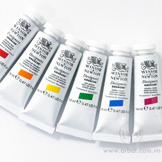 Màu Winsor & Newton Designer's Gouache - Màu lẻ