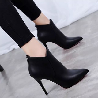 Boot gợi cảm cao cổ - giày cao gót đế nhọn thời trang nữ