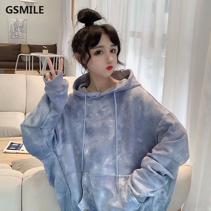 Áo hoodie dáng rộng sành điệu cá tính