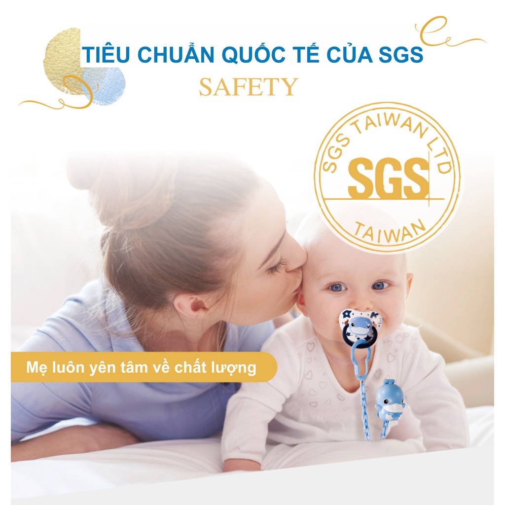 Dây giữ ty ngậm cho bé KUKU KU5492