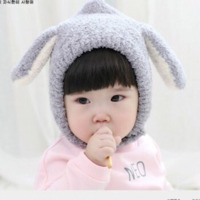 Mũ tai cừu cho bé