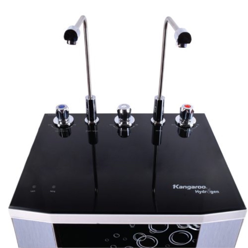 Máy lọc nước Kangaroo Hydrogen 10 cấp lọc 2 vòi KG100HK kg10a4 3 chế độ nước nóng lạnh nguội