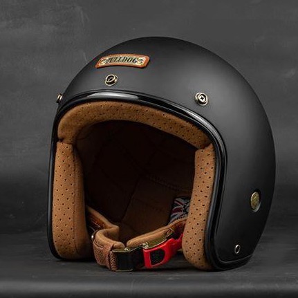 Nón bảo hiểm 3/4 Bulldog 4U [TẶNG KÈM TÚI ĐỰNG NÓN VÀ BOX]