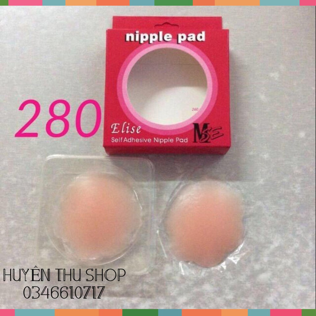 Set 2 miếng dán nhũ hoa silicon