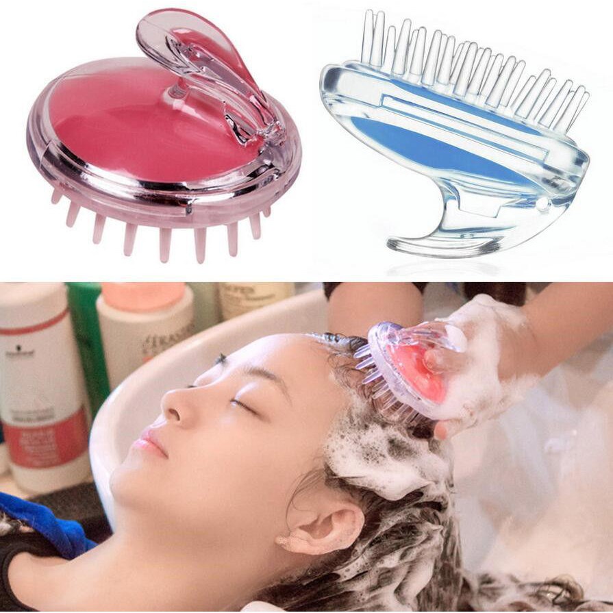 Lược massage da đầu - Lược gội đầu silicon Anvishop