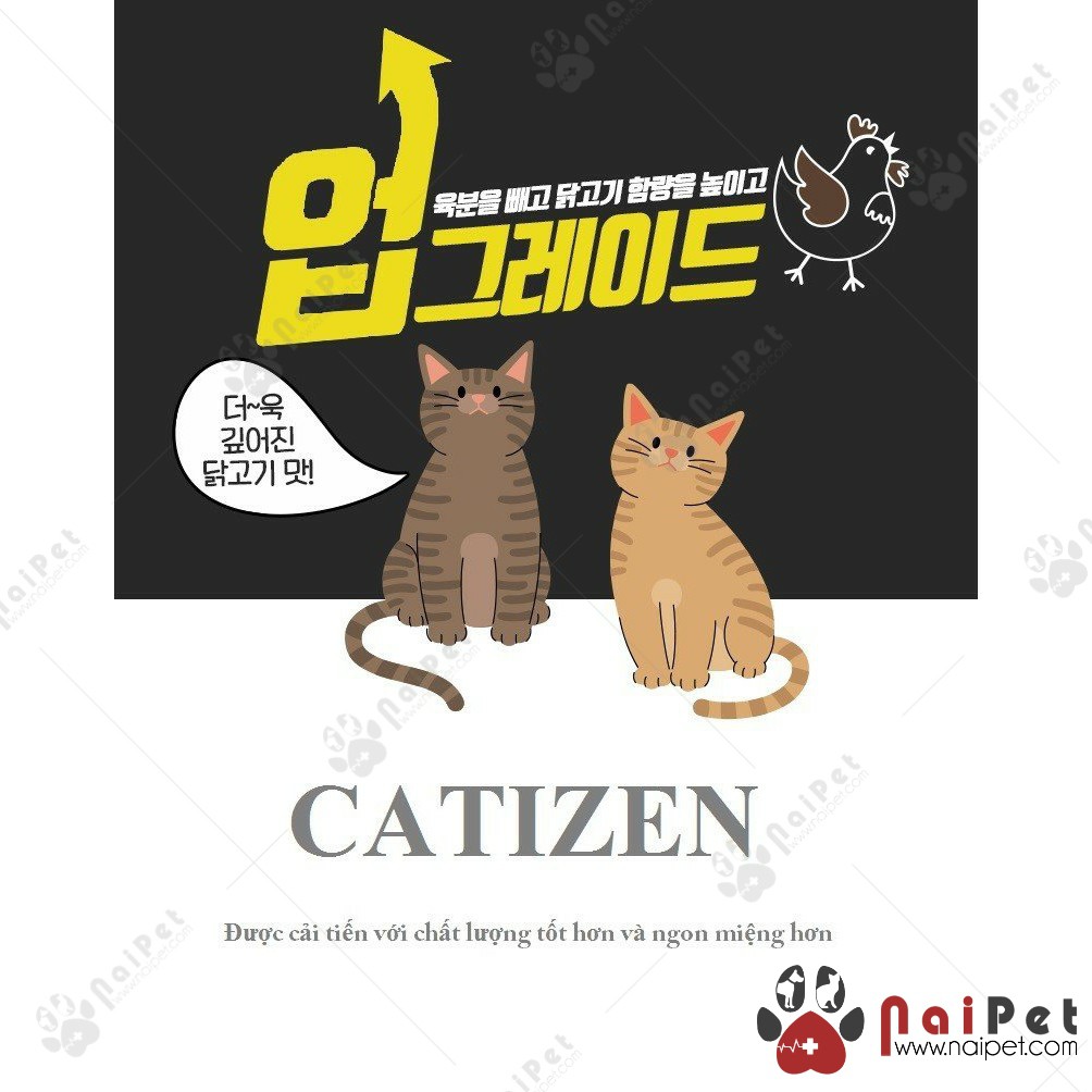 Thức Ăn Hạt Cho Mèo Mọi Lứa Tuổi Catizen Hàn Quốc 1kg