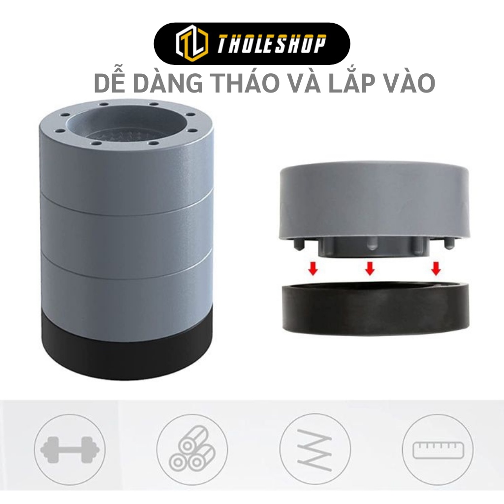 Đế Kê Máy Giặt - Combo 4 Miếng Chân Máy Giặt Chống Ồn, Chống Rung 6cm 9722
