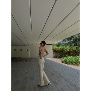 Áo yếm màu bơ