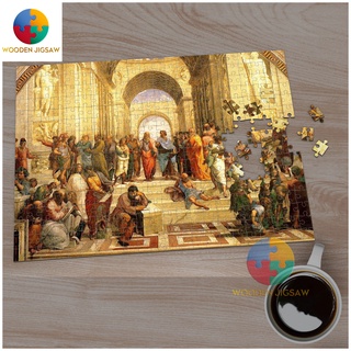 Bộ xếp hình gỗ đồ chơi Puzzle ghép hình 300pcs và 500pcs kích thước 30x45 WJ03