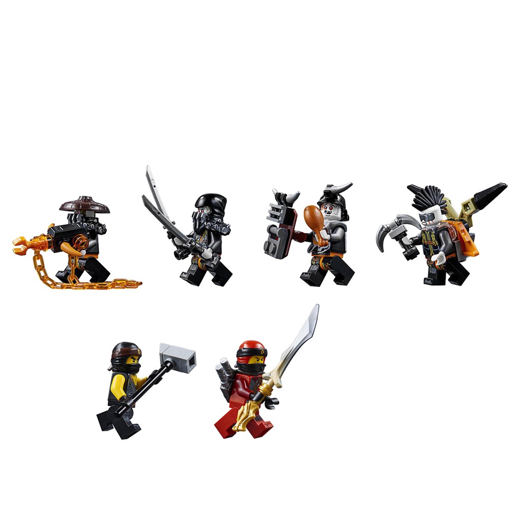 Bộ Lego Lắp Ráp Ninjago Rồng Đỏ Bộ Tộc Bole . (940 Chi Tiết ). Lego Ninjago Blocks Series 44003