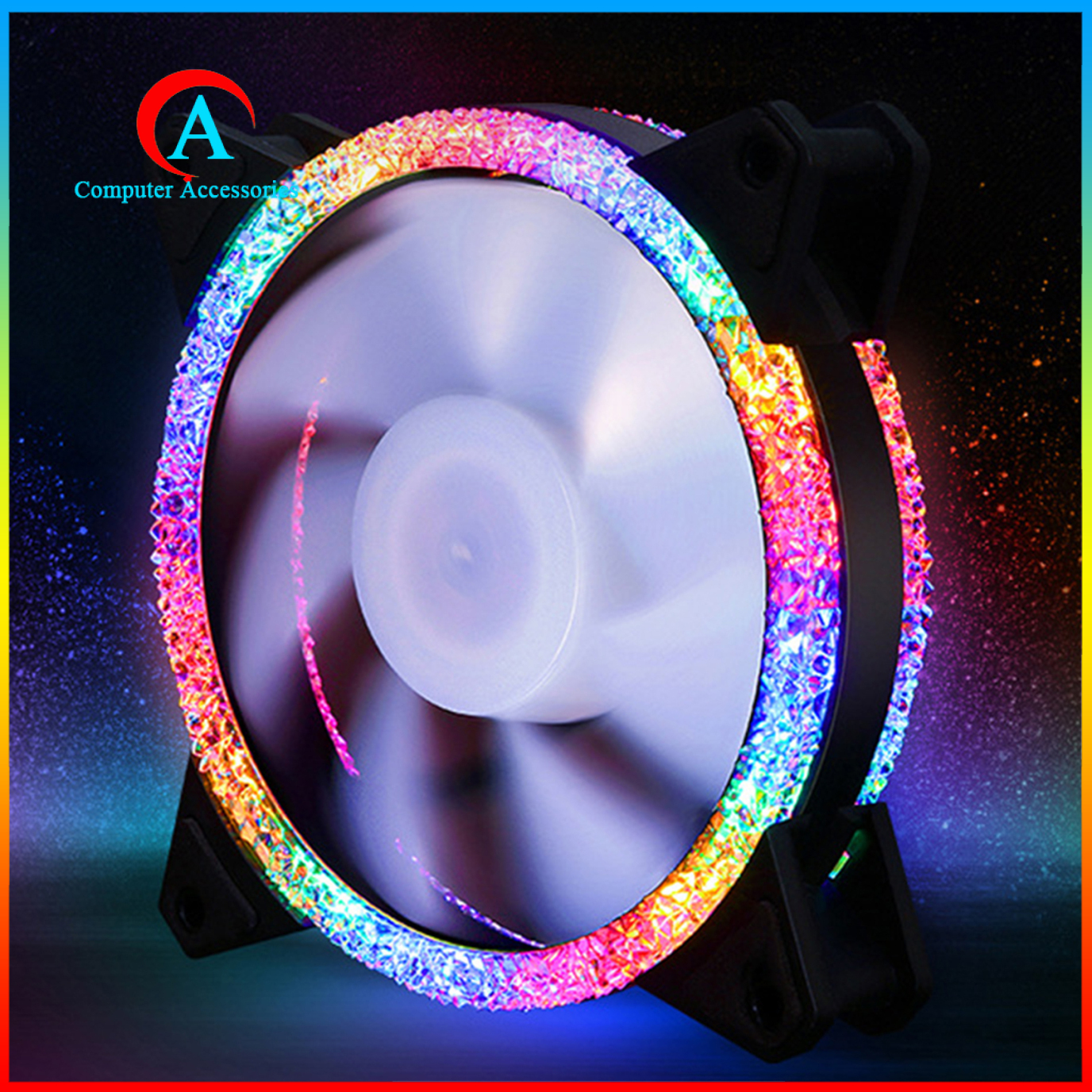 Quạt Tản Nhiệt Cho Máy Tính 5v Rgb