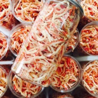Mực Xé Sợi Hấp Nước Dừa