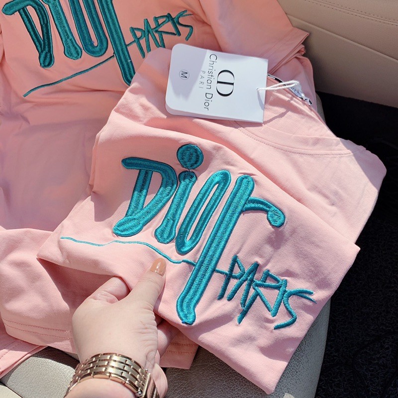 Áo Phông Thêu Dior Nổi