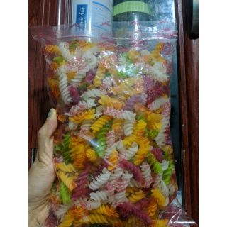 500gr nui xoắn vinh xương, nui day, nui rau củ, nui bốn mùa