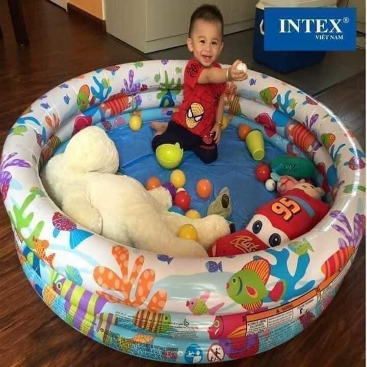 ⚡️FREESHIP⚡️Bể Bơi mini ba tầng INTEX cho be