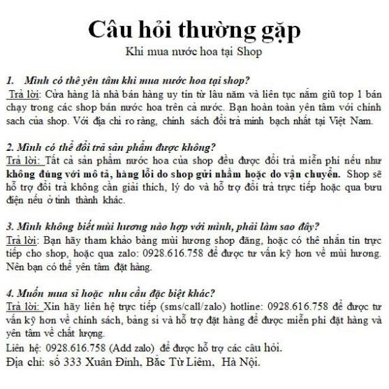 [Mẫu Mới] Nước Hoa Nam Cao Cấp Dark Brown Orchid 80ml Cực Hot | Thế Giới Skin Care