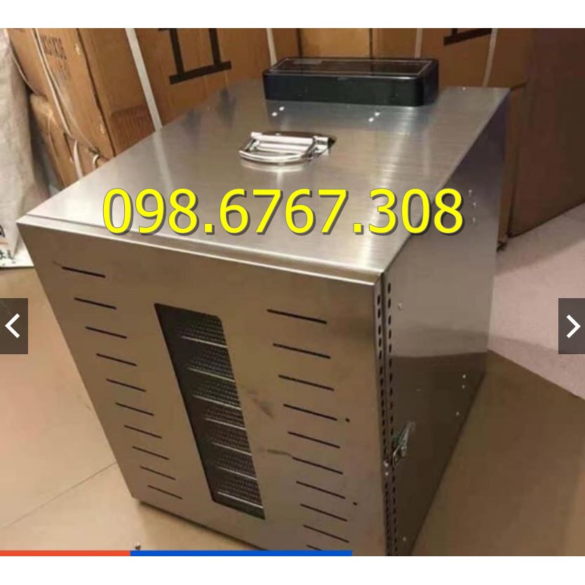 Tủ sấy bò khô,tủ sấy hoa quả dược liệu 10 tầng inox giá tốt nhất.