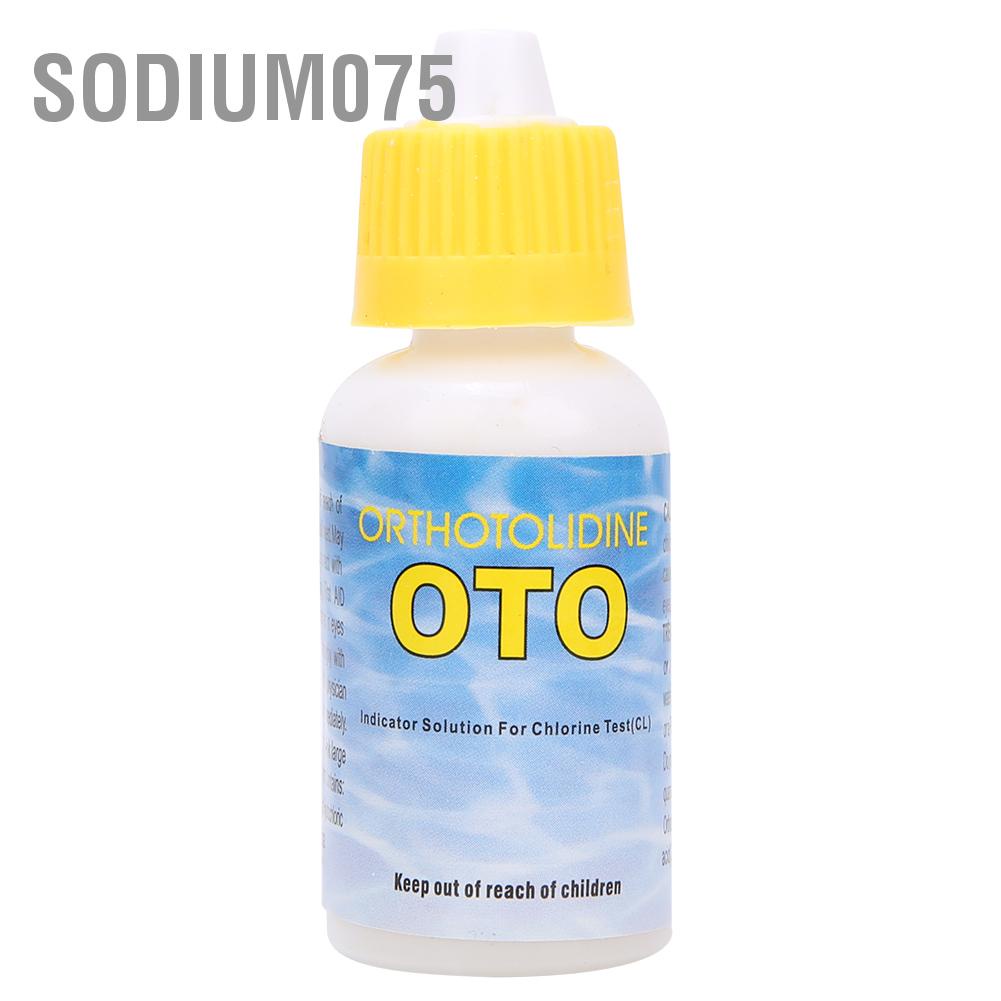 Sodium075 PH Chlorine Water Quality Test Kit Swimming Pool Tester Testing Box