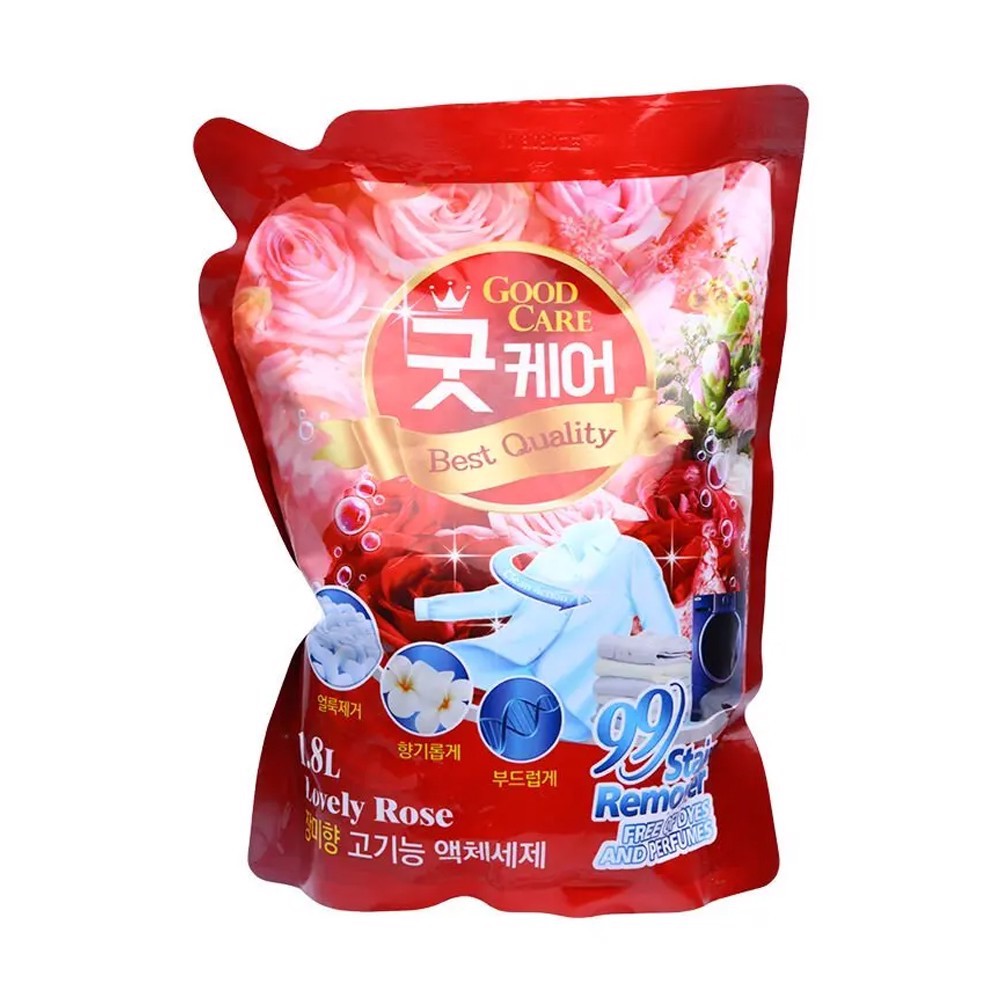 Nước giặt cao cấp Hàn Quốc Good Care hương thơm tinh dầu 1800ml