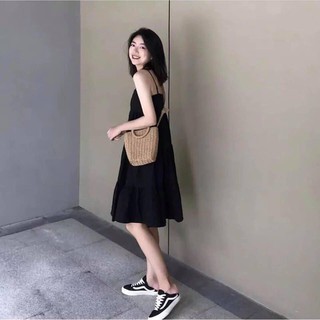 Váy đũi 2 dây